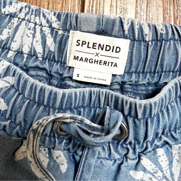 NWT Splendid x Margherita Daisy Chambray Shorts - Picture 7 of 14
